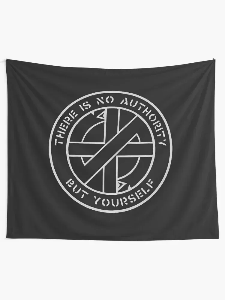 Crass - There Is NoAuthority But Yourself Premium T-Shirt Tapestry Room Decoration Accessories Decoration Room Tapestry