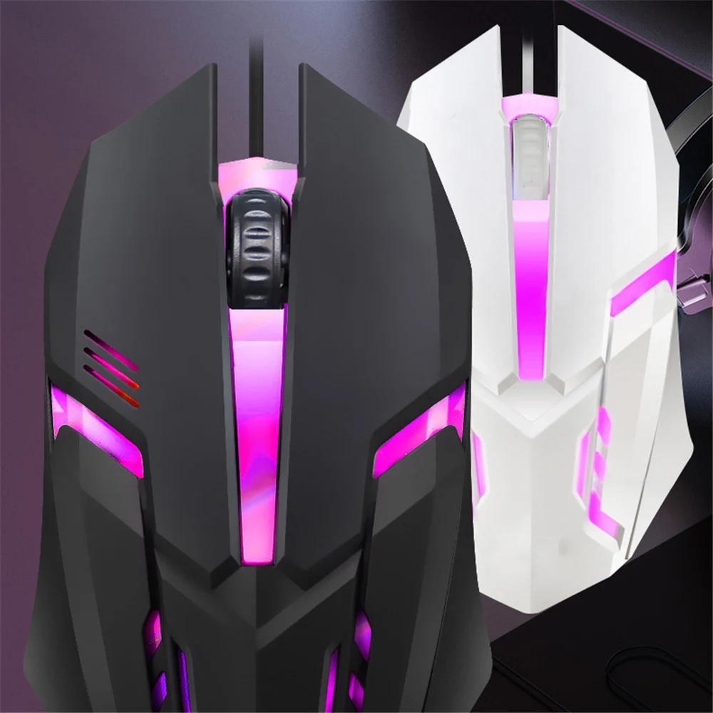 USB Wired Gaming Mouse 5000 DPI 3 Buttons Silent Mause Backlit Professional Gamer Mice Ergonomic Computer Mouse For PC Laptop