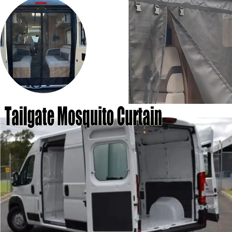 

Caravan Insect Screen Flyscreen Rear Door For Fiat Ducato Peugeot Boxer Citroen Relay Ram Promaster 2006+(X250/X290 Models)
