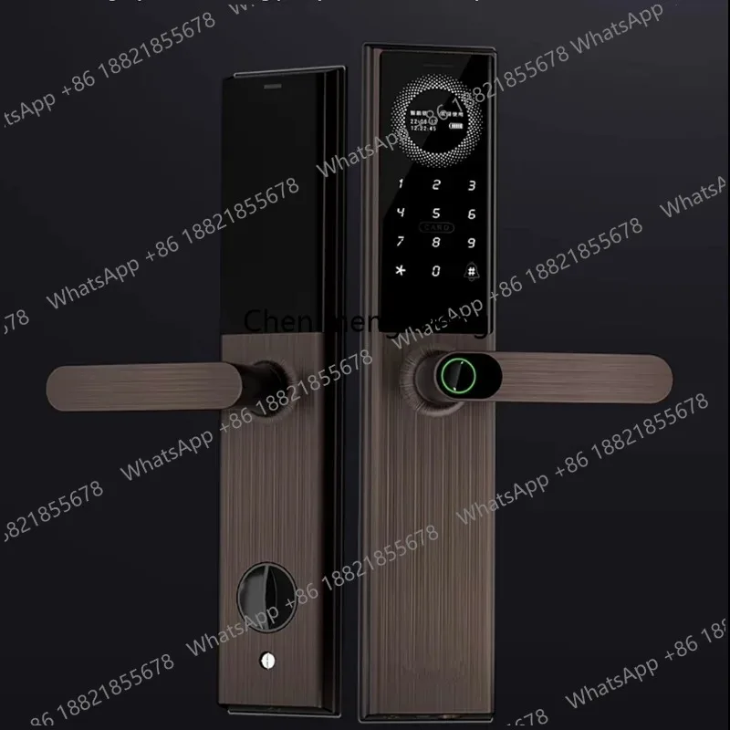 

Умный цифровой дверной замок A3-B с отпечатком пальца, паролем, защитой от кражи, магнитной картой, ключом, разблокировкой по Wi-Fi и управлением через приложение для телефона