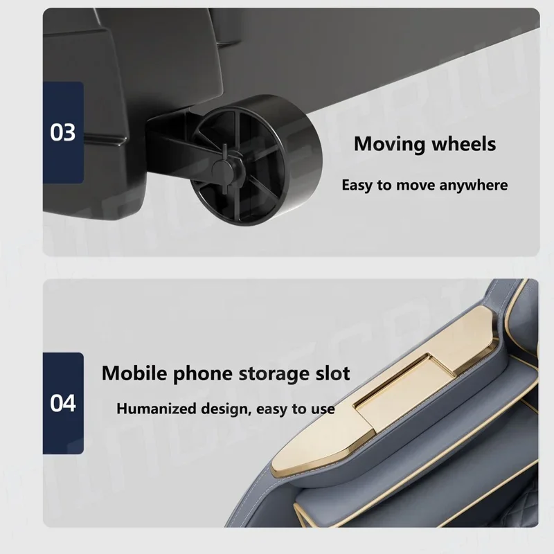 

Массажное кресло с откидной спинкой 4d Deluxe Massage для всего тела, цена для ног, спа SL, трековое массажное кресло