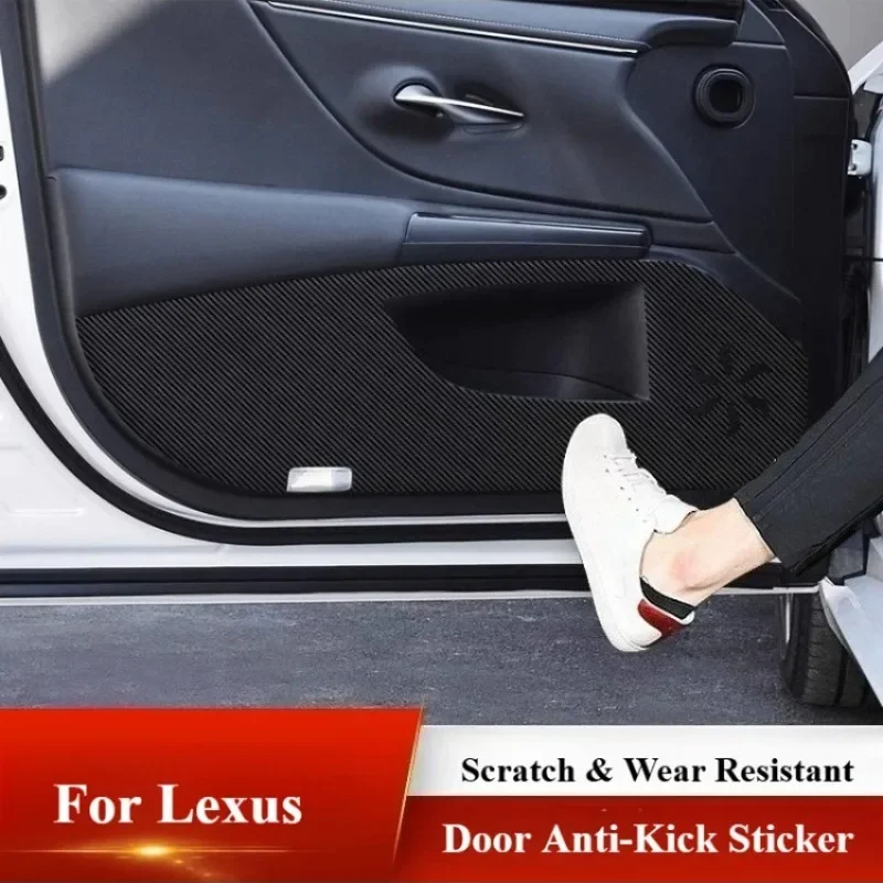 Kids Safety Protective Pad Anti-Scratch Wear Resistant Interior Mod For Lexus RX300/ES200/NX260/UX 2016-2025 Door Anti-Kick Mat
