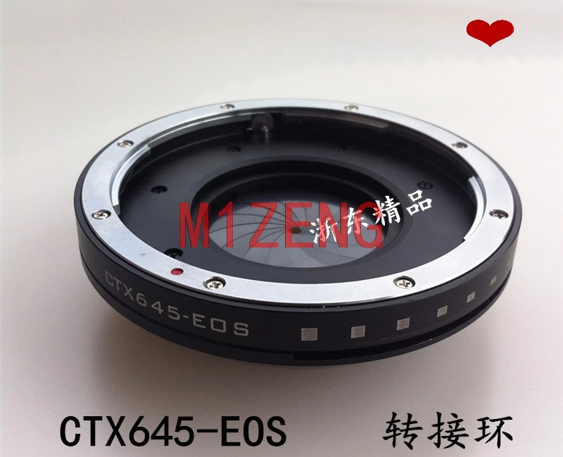 

CTX645-EOS adapter ring for Contax 645 c645 ctx645 Lens to canon eos 5d3 5d4 6d 6d2 7d 60d 80d 90d 550D 650D 760d 1100d camera