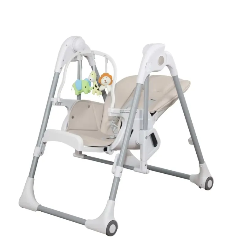 Multi-Functional Electrical Baby Swing Dining  Chair Kids Feeding Chair