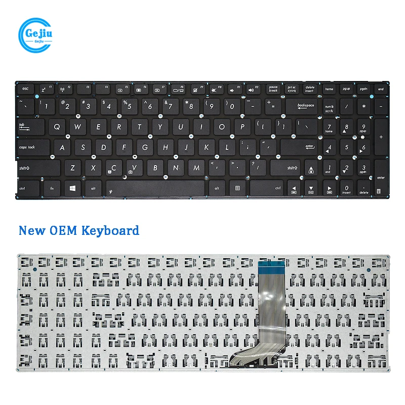 New Original Laptop Keyboard For ASUS X556U A556U K556U R558U R558UA FL5900U/UQ VM591U/UF/UV/UR CM591U F556U X756U X756UA V556