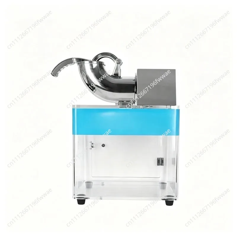 Commercial Stainless Steel Electric Ice Shaver Crusher Snow Cone Making Machine with Fining Effect Motor As Core Component