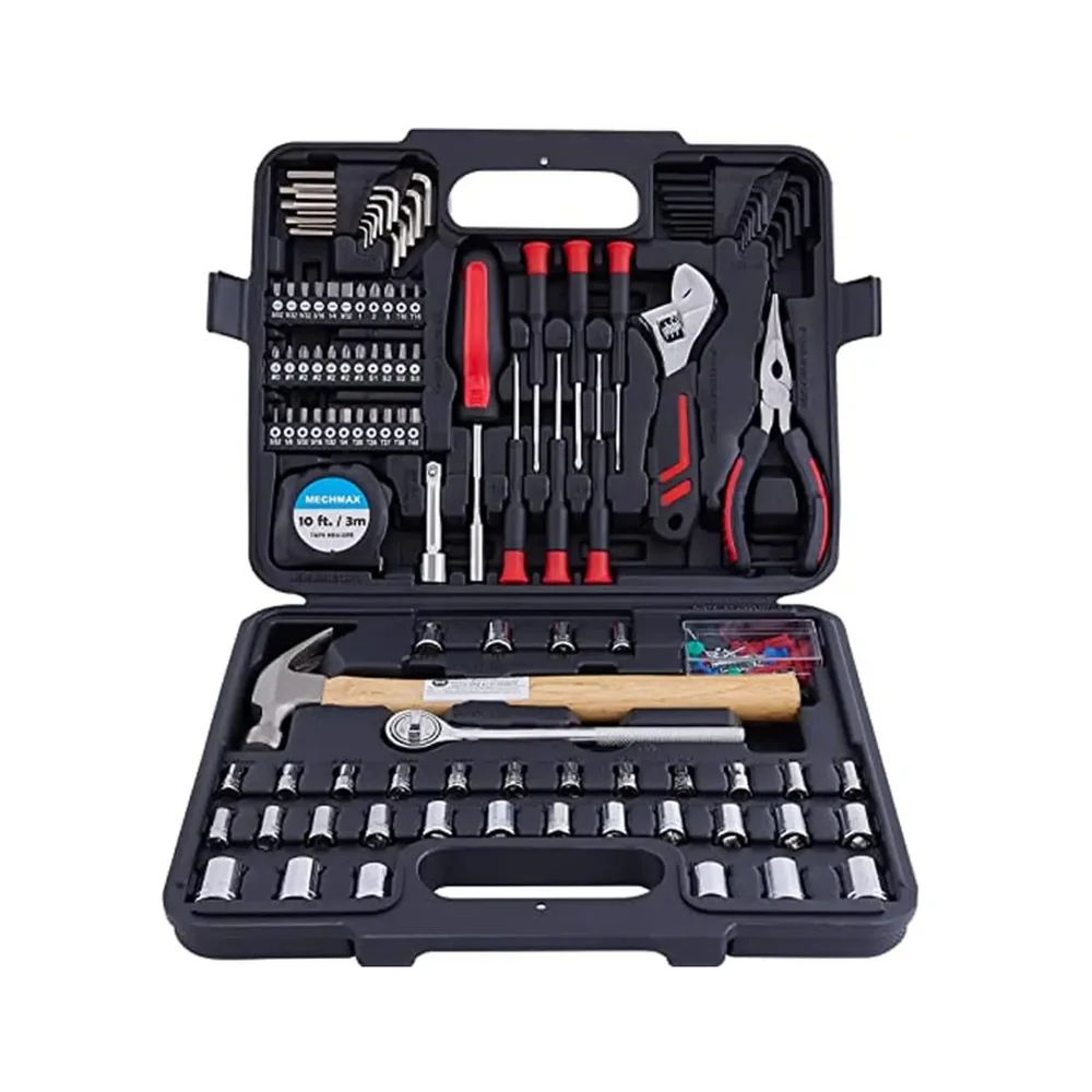 Home Repair Tool Set 149 Pieces with Tool Box Storage Garage Apartment Essentials High Performance Variety Home Projects Easy