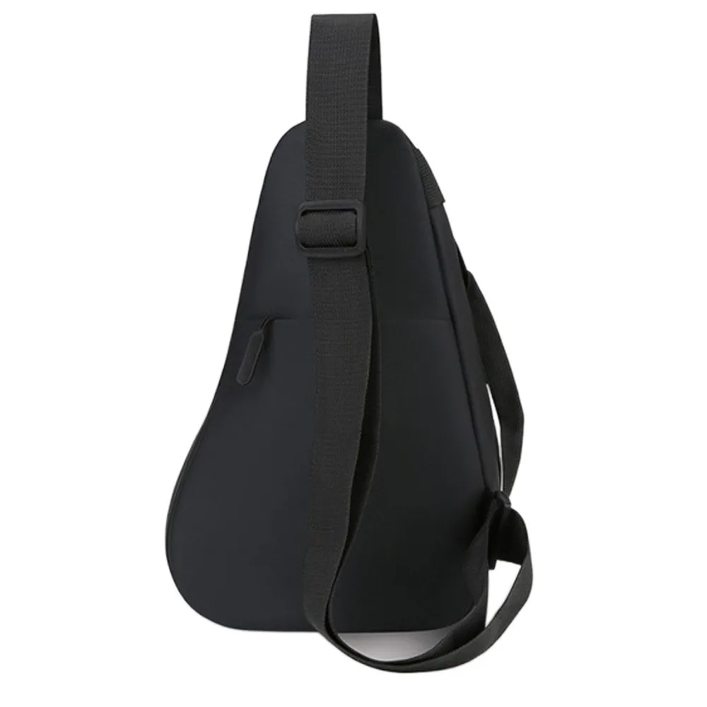 

Droplet Shaped Men Chest Bag Solid color Korean Style Sports Shoulder Bag Large Capacity Multifunctional Crossbody Bag Cycling