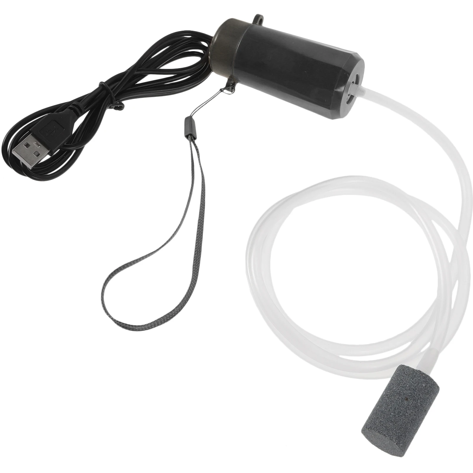 

Portable Oxygen Pump Small Aquarium Air Pump USB Aerator Fish Tank Bubbler Silent Jug Style Increase Oxygen Multi