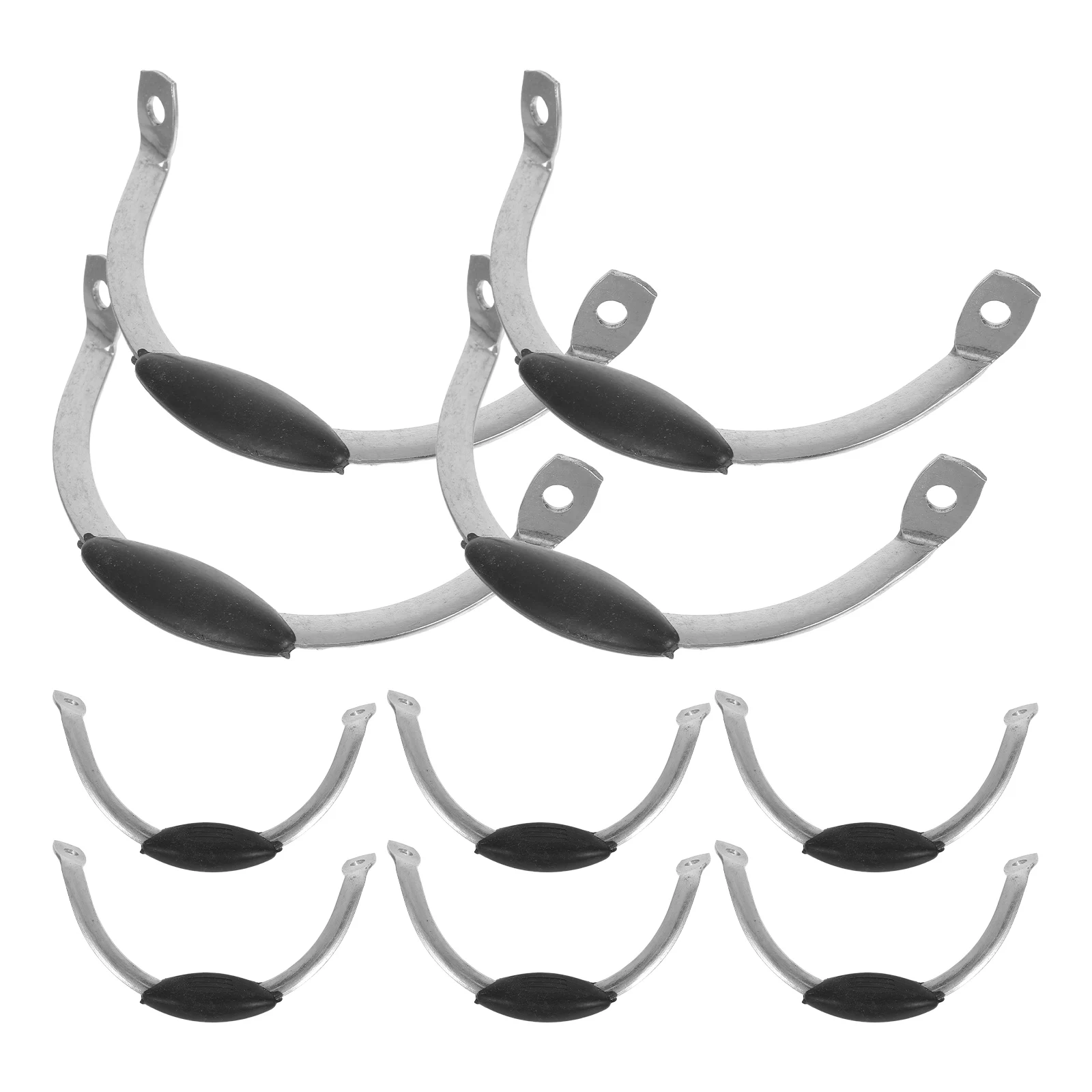 Accesorios para ollas: mango de sartén extraíble para olla caliente, cacerola Wok, vaporizador, utensilios de cocina para freír, barra de cocina de repuesto con agarre lateral, 10 Uds.