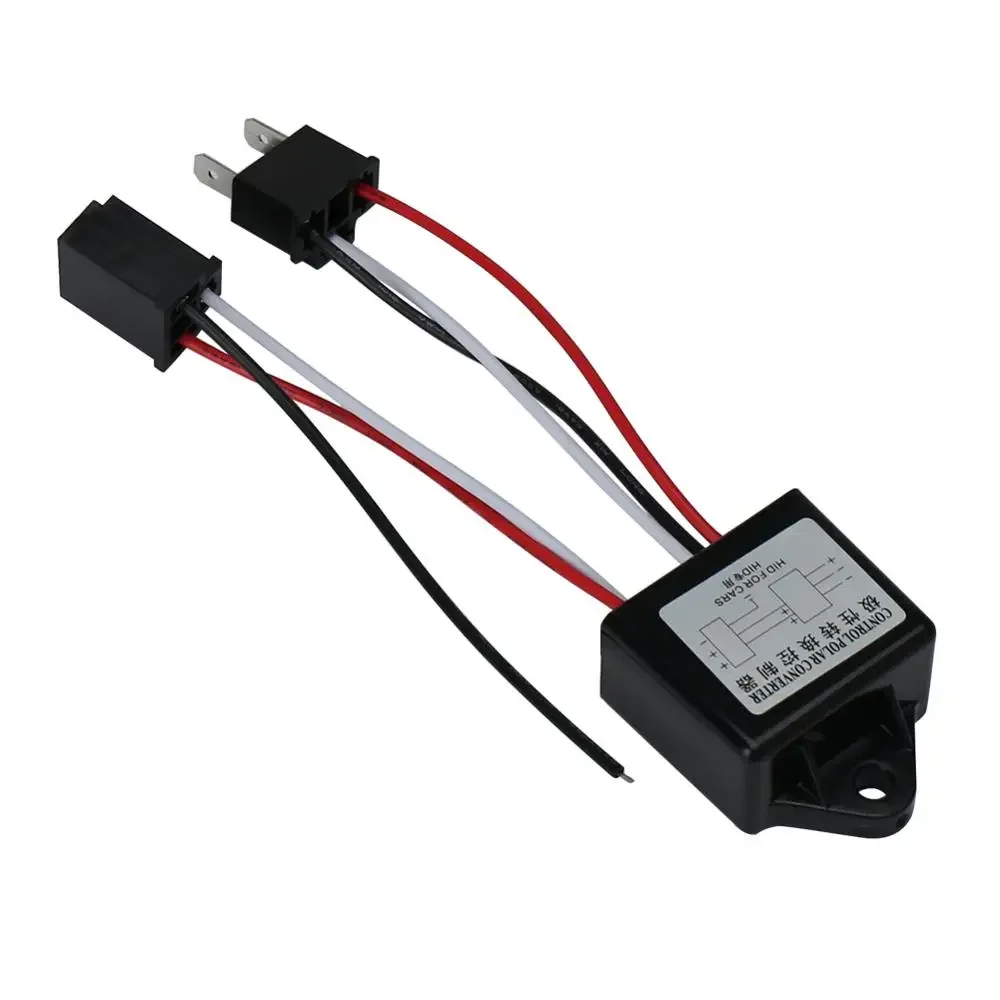 

HID Light Negative Converter Полярный отрицательный переключатель, адаптер жгута проводов, обратная полярность, 2 шт. для вилки H4 для Toyota Suzuki Jimny