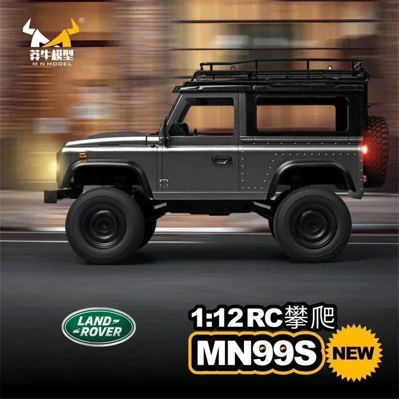 Coche teledirigido a escala 1:12 MN-99S MN-98 RTR versión 2,4G 4WD RC Rock Crawler D90 Defender Pickup camión de Control remoto MN 99S juguetes regalos