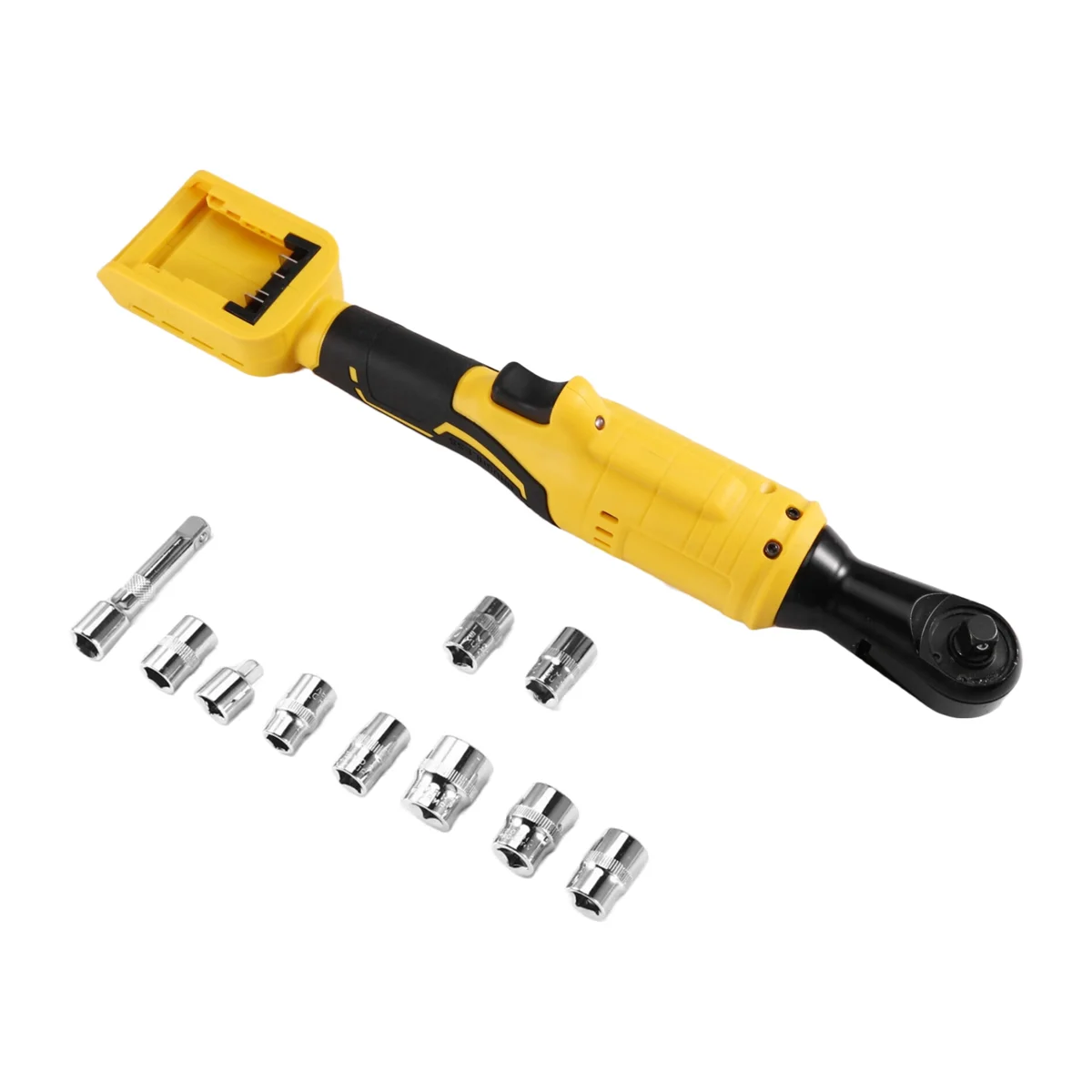 

A002 Brushless Electric Ratchet Wrench 3/8 Inch Rechargeable Driver Removal Screw Nut Power Tools for 18V 20V Battery
