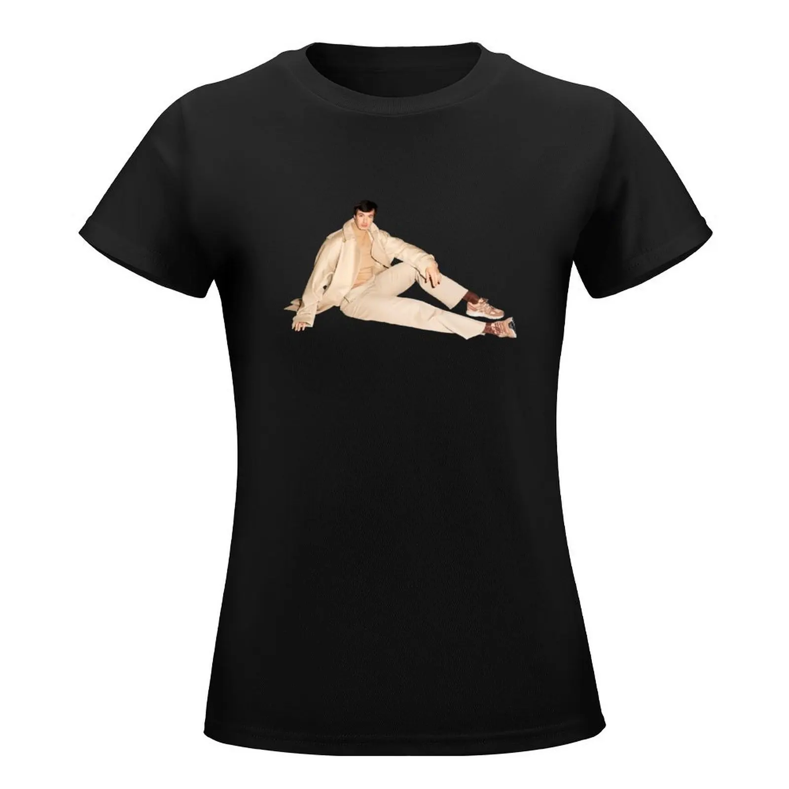 Nathan Fielder Thirst Trap T-Shirt summer top graphics vintage clothes tops black t shirts for Women