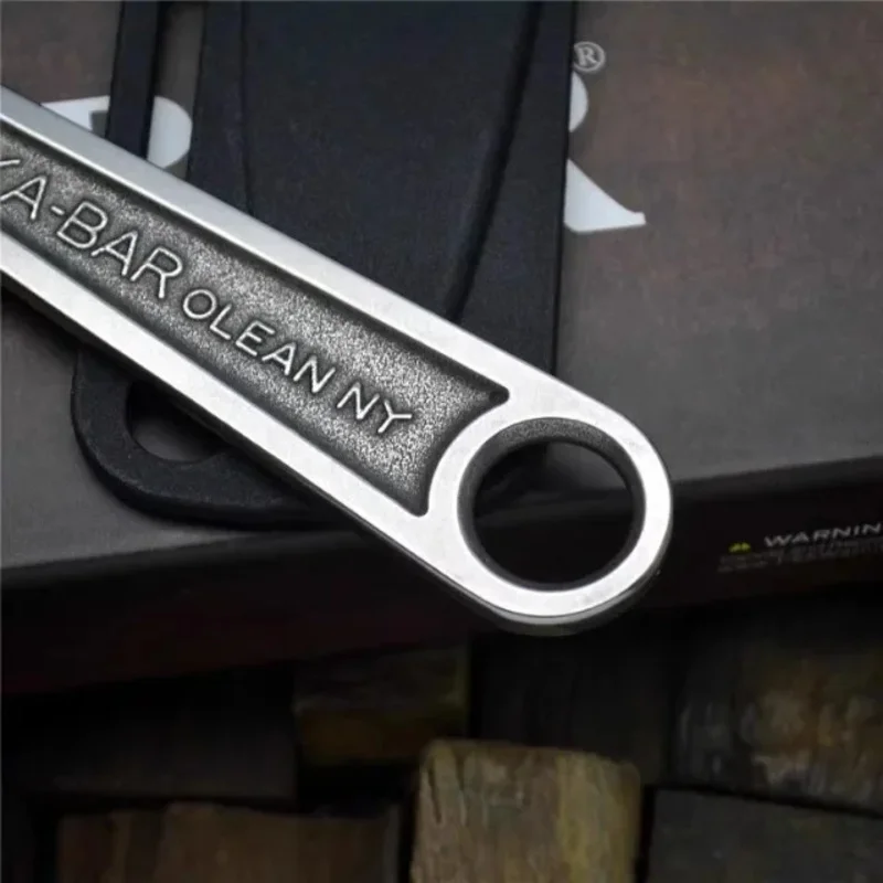 2025 جديد مستقيم صلابة عالية سكينة للاستعمال الخارجي سكينة سرفايفل عارضة متكاملة مع K غمد بقاء التخييم سكين جيب EDC