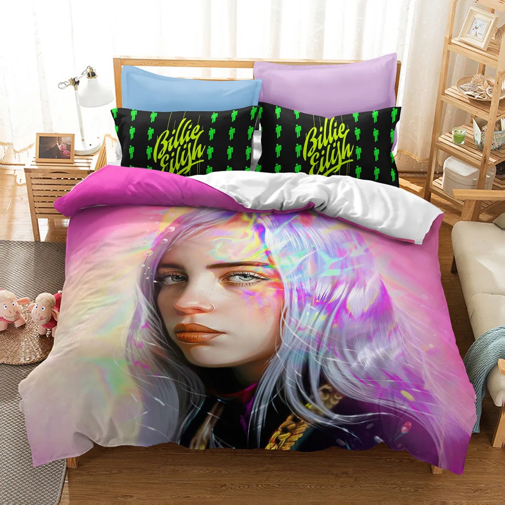 3pcs Bedding Set Sexy Beauty Girl 3D Printed Cozy Duvet Cover King Queen Twin Size Birthday Gift for Adult Bedroom Decor