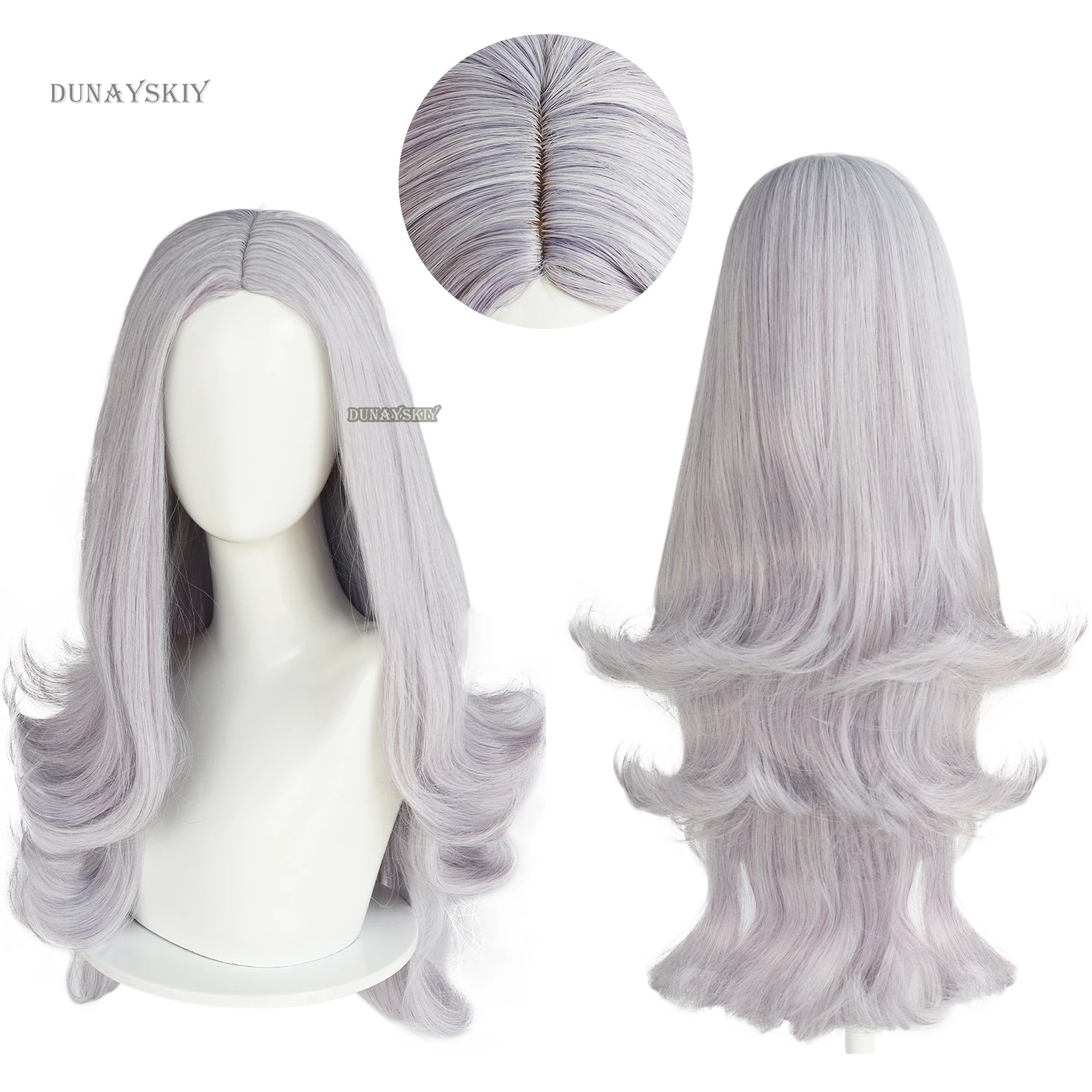 Sera Sera Sera Parrucca Cosplay Lunga Resistente al Calore Capelli Sintetici del Cuoio Capelluto Costume Prop per Donne Uomini Parrucche di Scena per Feste di Halloween