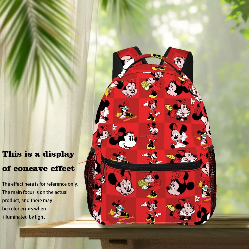 

Рюкзак Disney Minnie, повседневная сумка, большая вместимость, качественный подарок, индивидуальное ежедневное использование