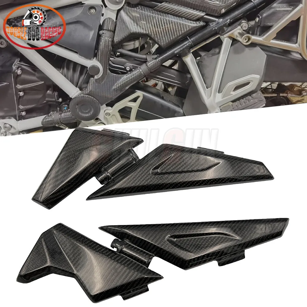 

Motorcycle Upper Frame Infill Side Panel Set Guard Protector Engine For BMW R1200GS ADV 2013-2018 R1250GS Adventure ADV LC 19-20