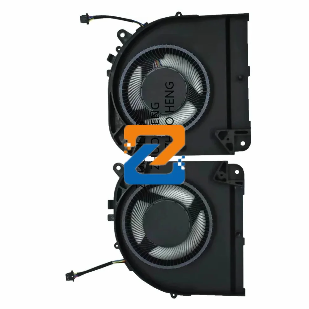 For Gigabyte Aorus 15 (2023) BSF BKF 9KF 9MF X5LF X5LBMF CPU GPU Cooling Fan FQ6S FQ6R DFSCL42P16593A DFSCL42P06593A DC12V 0.6A