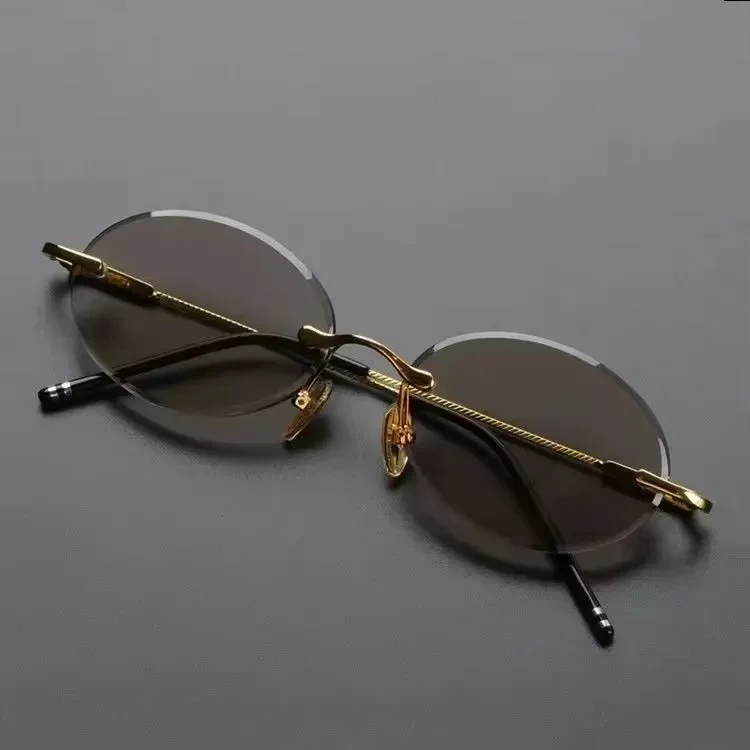 Black frame decorative glasses anti -blue light eye frame mirror frame is thin