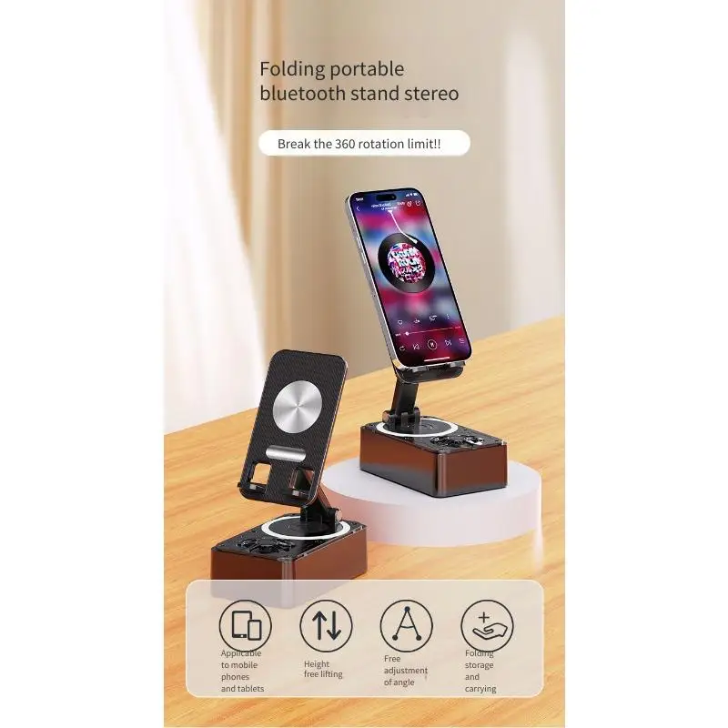 โทรศัพท์มือถือพร้อมบลูทูธ ชาร์จไฟได้ ฟังเพลงได้ สามในหนึ่งเดียว มัลติฟังก์ชั่น