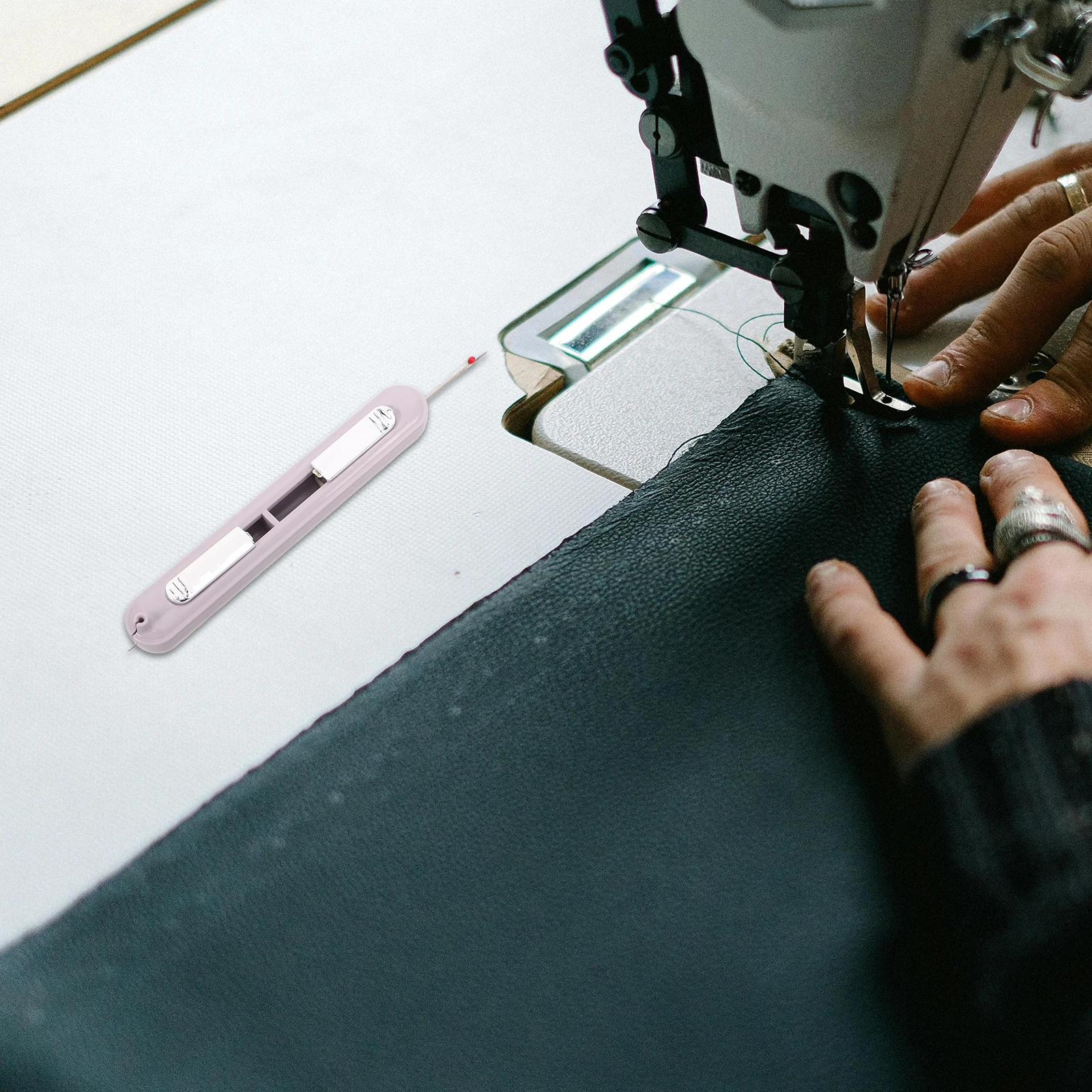 

Stainless Steel Needle Threader Tool for Hand Sewing Embroidery Supplies Puller Machine Seam Ripper Stitch Remover Craft Tools