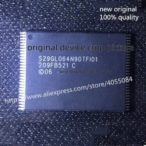 

5pcs/lot New Original S29GL064N90TFI01 S29GL064N90TFI010 S29GLO64N9OTFIO1 TSOP-56