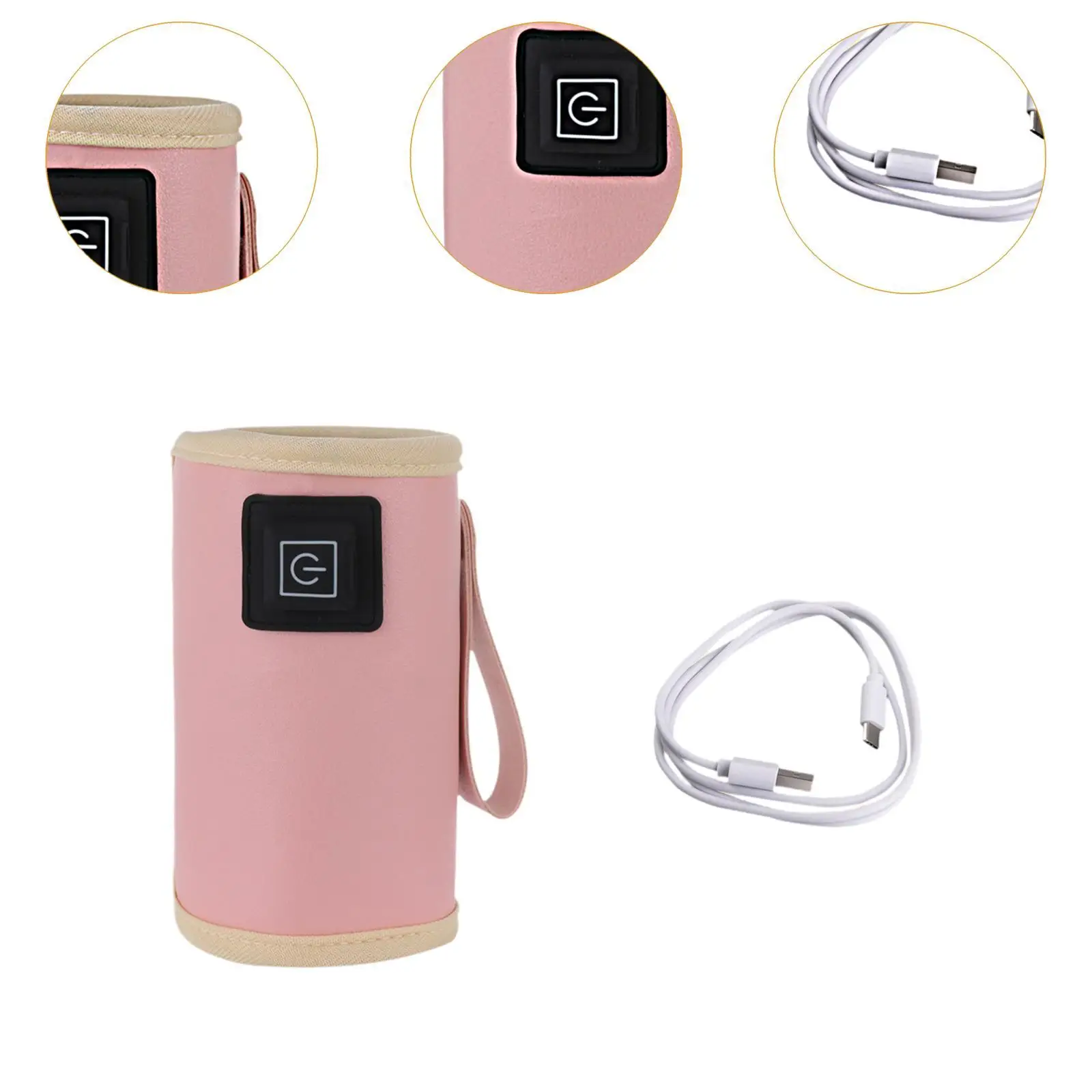 USB Heating Bag for Milk, Lightweight Solution for Car and Shopping