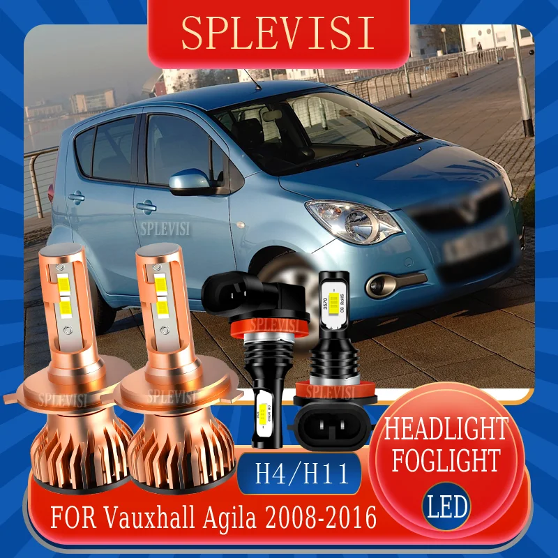 

High-Performance Weatherproof H4 H11 LED HEADLIGHT FOGLIGHT FOR Vauxhall Agila 2008 2009 2010 2011 2012 2013 2014 2015 2016