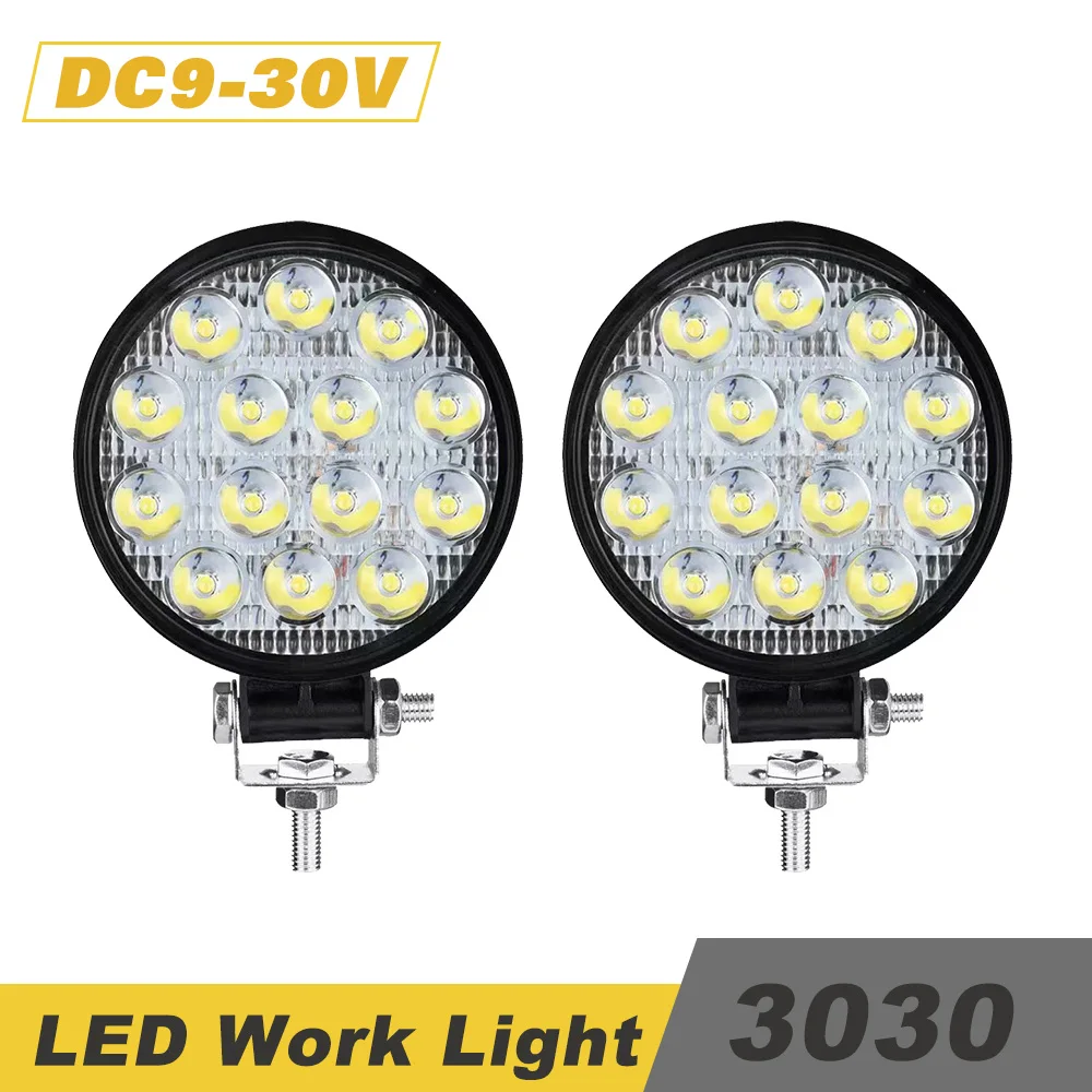 

LED Work Light 3030LED Chip Auto Offroad Spot Light,Auxiliary Headlights for CarTractor Truck Offroad Fog Driving Light Auxbeam