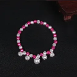 Anime Ladybug & Cat Noir Awakening Bracelet Pink Girly Pearls For Women Jewelry Accessories Gift