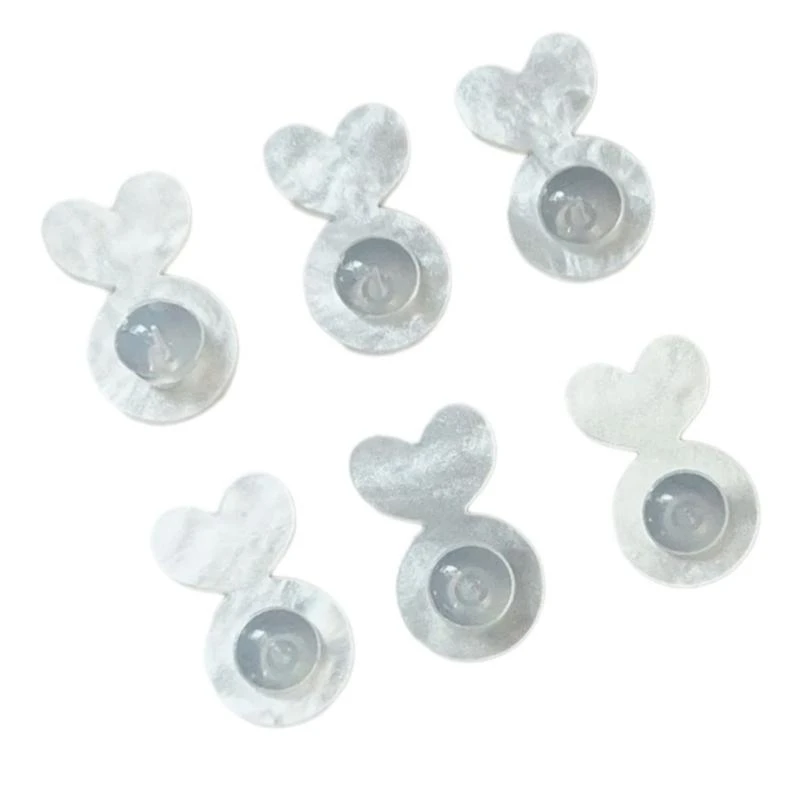 6Pcs Multi functional Earring Clasps Unique Earring Supports for Heavy Earrings