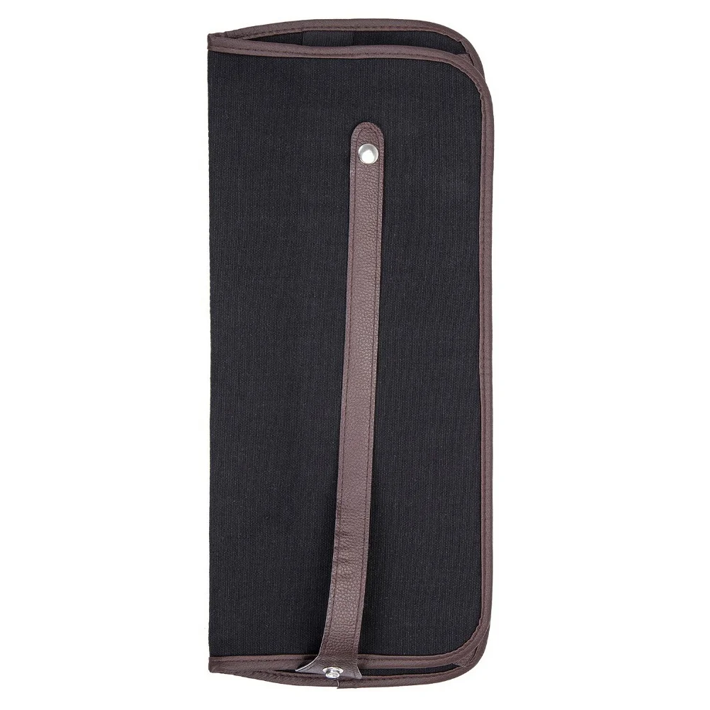 72-Hole Canvas Pencil Roll Storage Bag Large Capacity For Art Painting Pen Pouch Stationery Holder Student Supplies Organizer