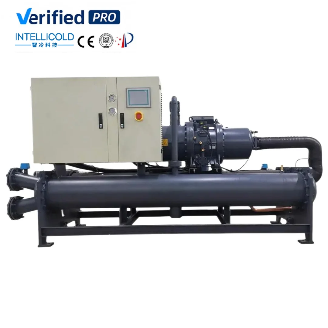 Air Cooled Screw Chiller Marine Grade Anti-corrosion Coating Coastal Area Cooling System Industrial Refrigeration Equipment