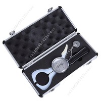 ETOPOO Harpenden Type Metal Body Fat Caliper Skin Fold Caliper Skinfold Caliper Cablier 0-80mm