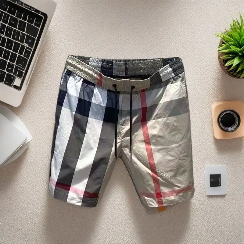 Casual five-point pants new trend printing versatile beach pants loose fashion pants underpants