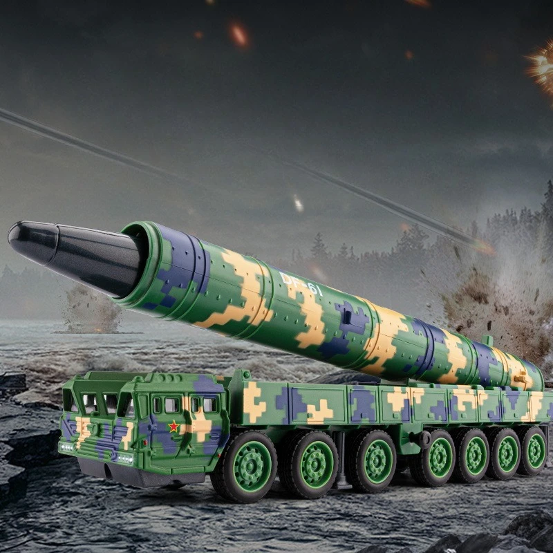 

Модель ракетной установки Dongfeng 61 (1:50) из сплава с звуковыми и световыми эффектами, коллекционная военная модель-конструктор