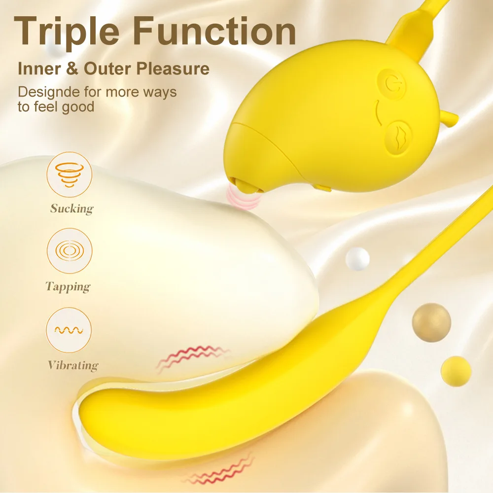 2 in 1 APP Control with 9 Pulsation & Sucking Modes Nipple Anal Clitoral Stimulator Clit Sucker Female Dildo Masturbator Sex Toy 2
