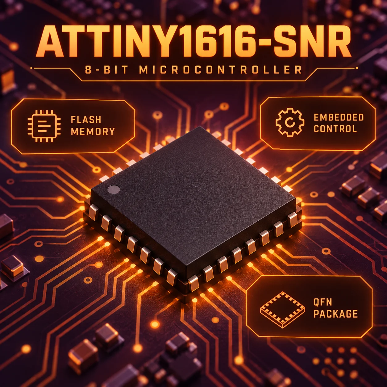 Brand New Original Factory Direct Sale ATTINY1616-SNR Electronic Component