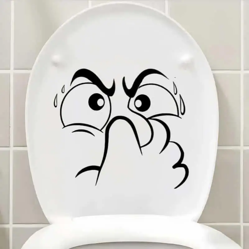 Funny Angry Face Vinyl Sticker With Waterproof Easy Apply Adhesive Perfect For Car Windows Laptops Walls Phone Case