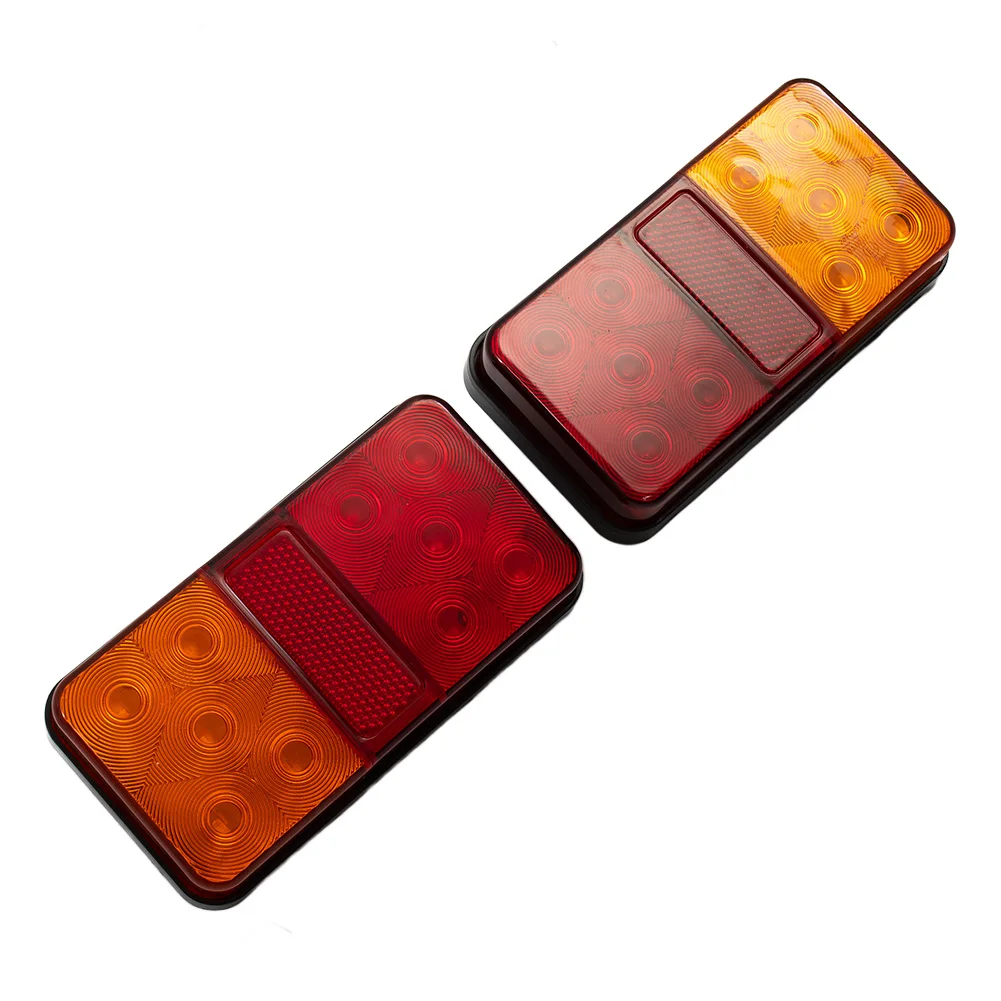 

Enjoy Long Lasting Durability with Waterproof 2x LED Tail Light Bar Kit for RV Camper Trailer Truck Rear Turn Signal