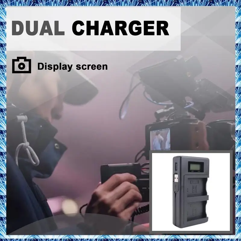 

FUFU Np-Fw50 Camera Battery Charger Npfw50 Fw50 Lcd Usb Dual Charger For A6000 5100 A3000 A35 A55 A7S Ii Alpha 55 Alpha 7 A