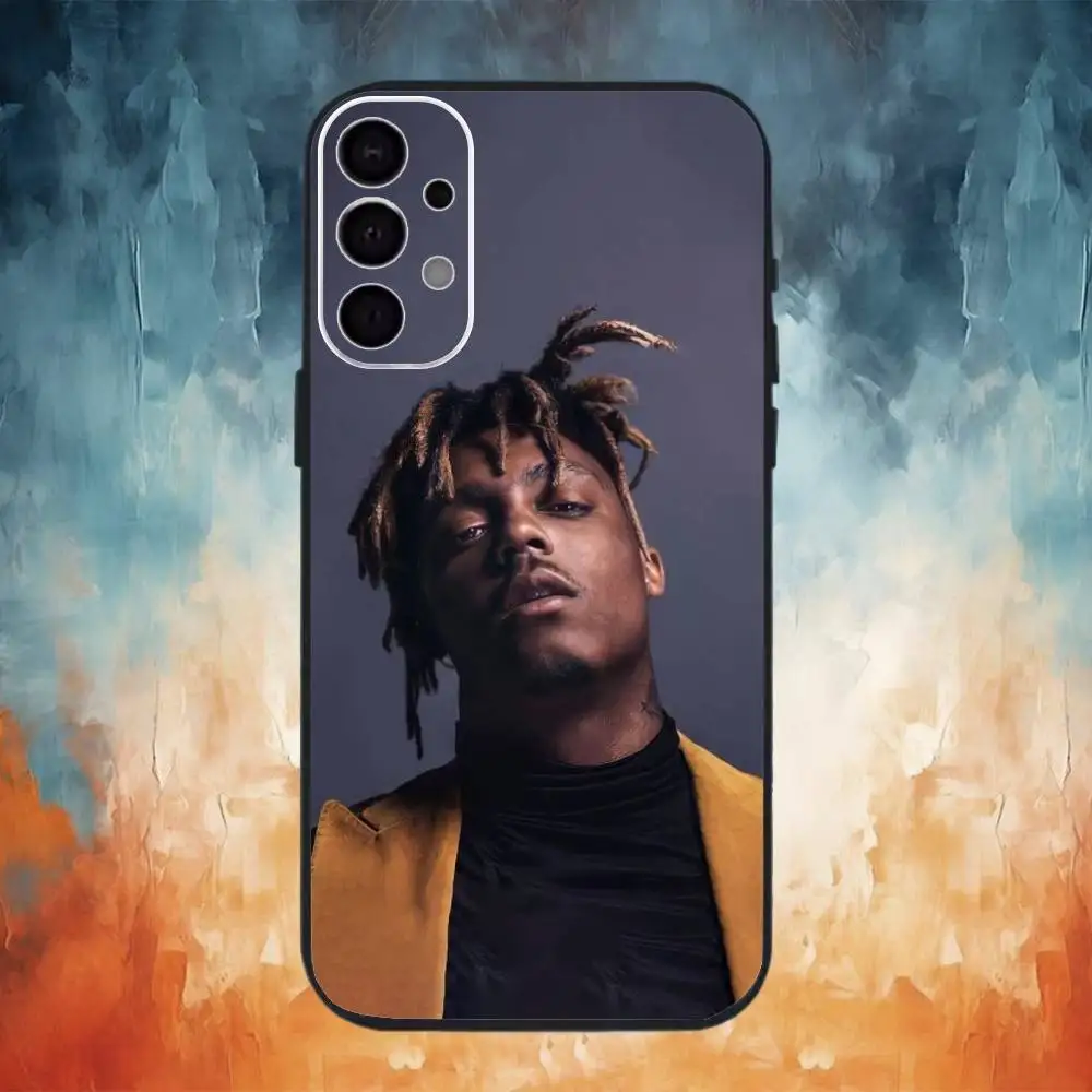 Singer J-Juice W-WRLD Phone Case For Samsung S25,S24,S21,S22,S23,S30,Ultra,S20,Plus,Fe,Lite,Note,10,9,5G Black Cover #3