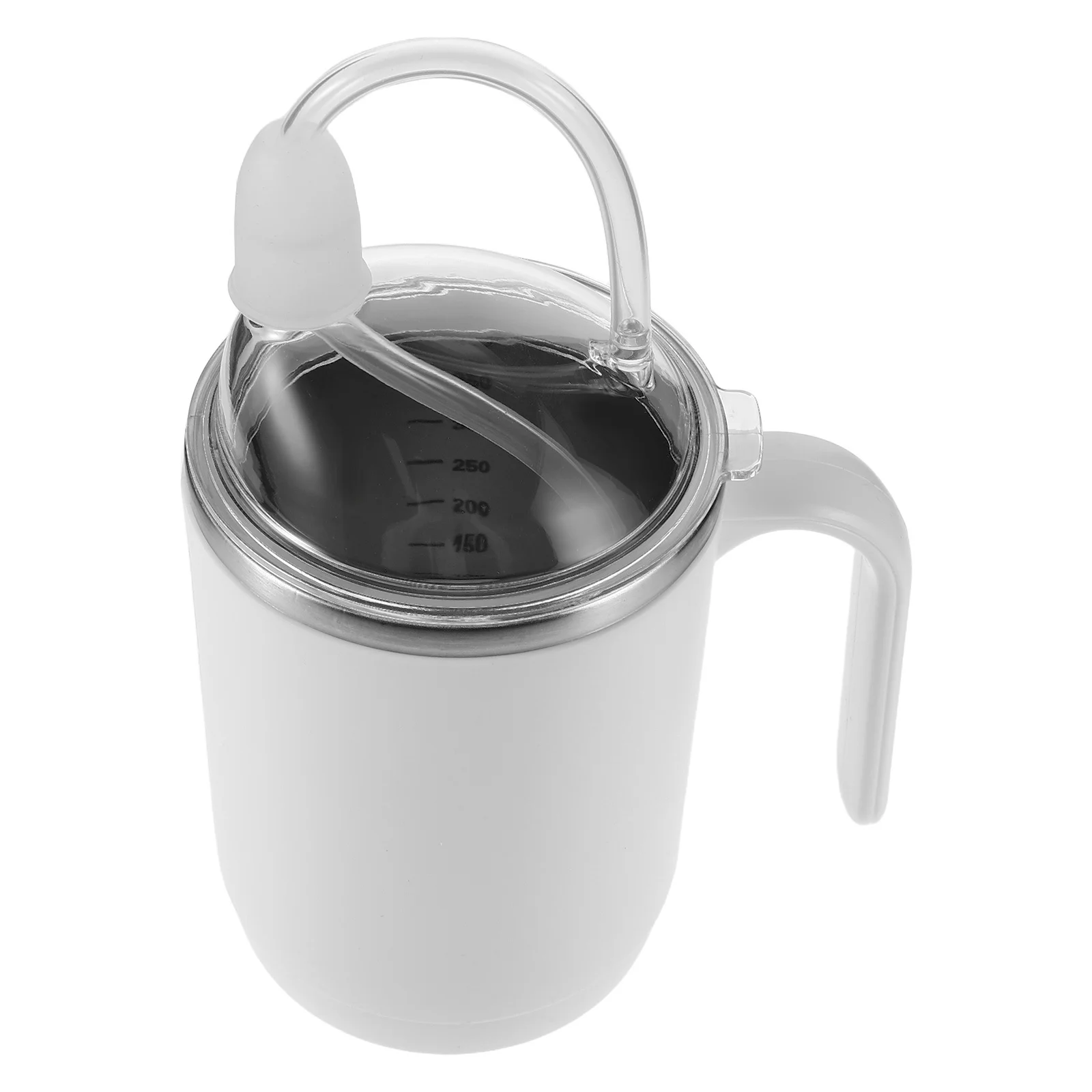 

Non-Spill Elderly Drinking Cup Large Capacity Spillproof Straw Mug for Bedridden Seniors Pregnant Women Spill Proof Cups