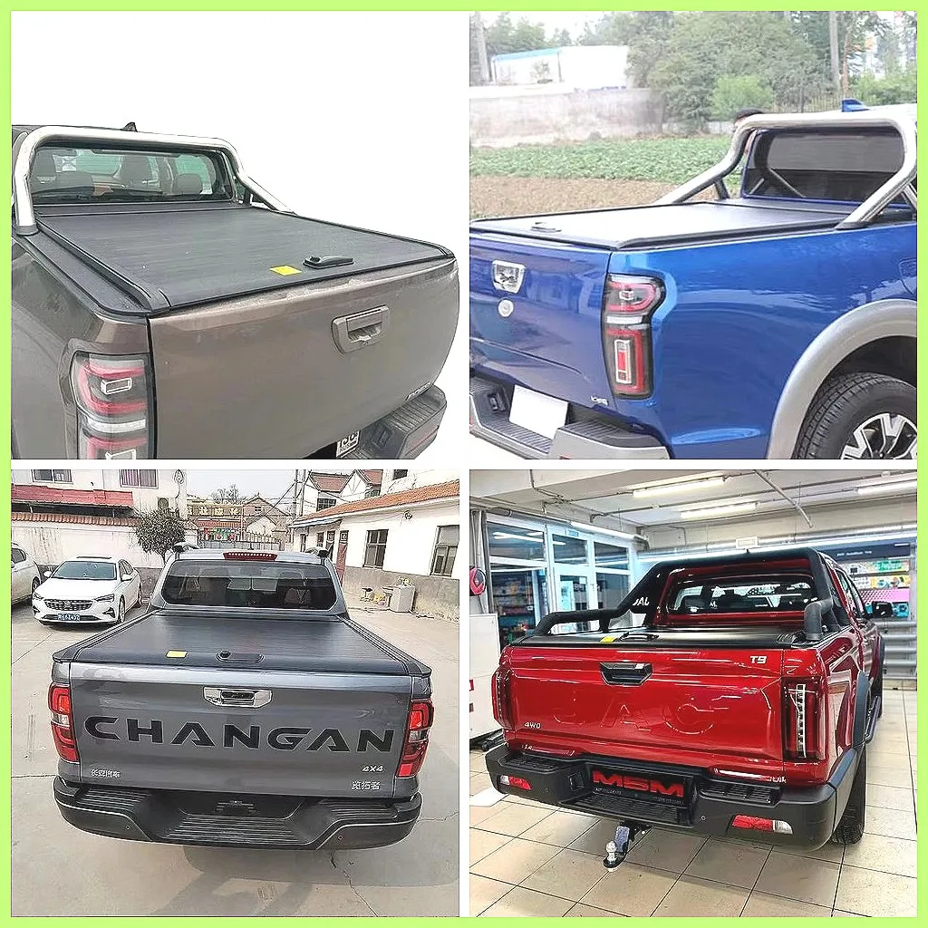 

Роллетный тент-крышка для пикапов GWM POER/Cannon, JAC T8, D-Max/BT-50, Maxus T60, F70