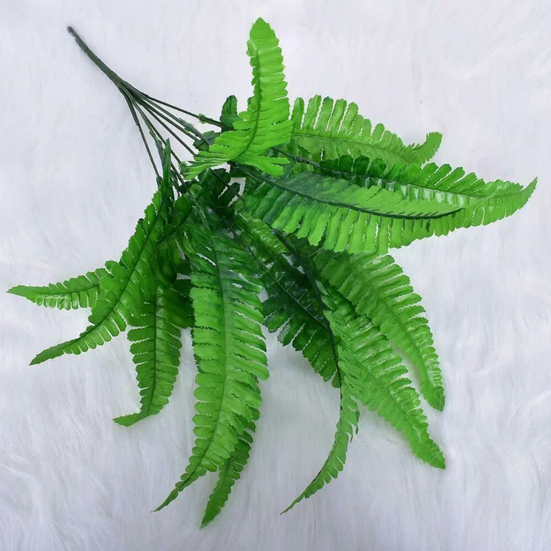 Artificial Fake  Fern Grass Persian Leaves Plant  Flower Deco