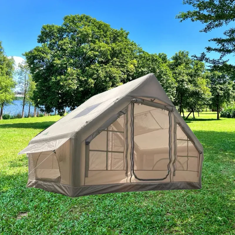 

Inflatable Tent Outdoor Camping Oxford Cloth Rainproof Quick Opening Portable Automatic Construction Complete Set of Equipment