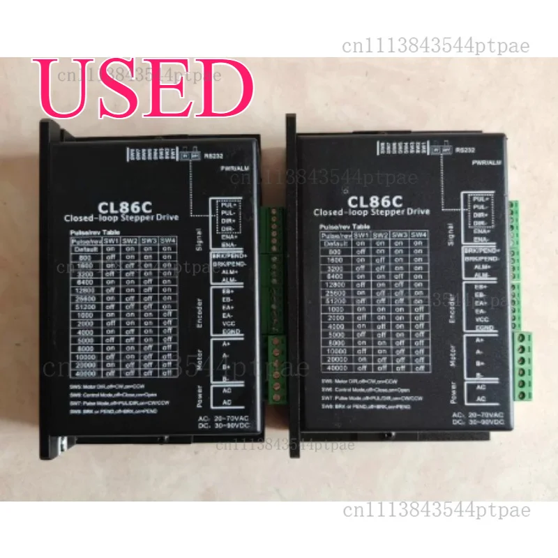 A closed-loop driver: cl86c, adjustable 5v and 24v pulse, dc24-80v power supply. (real picture taken)