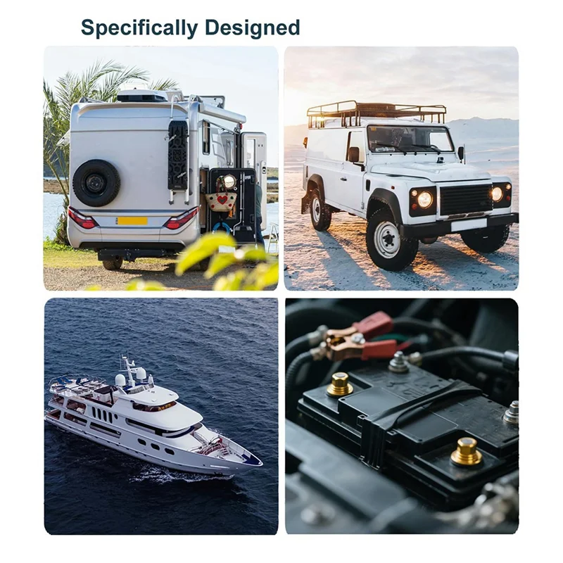 AB46-For Starlink Mini Compatible، /10FT، كابل طاقة تيار مستمر 18AWG مع حامل فيوز، كابل طاقة البطارية المباشر، مدخل 12 فولت-48 فولت